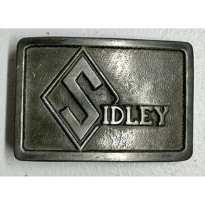 Vintage 3" Sidley Belt Buckle by Wyoming Studio Artworks